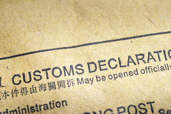 customs declaration